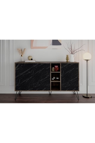Buffet 3 portes - 142 x 35,6 x 83 cm