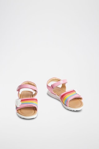 Sandalias con brillo - Rosa