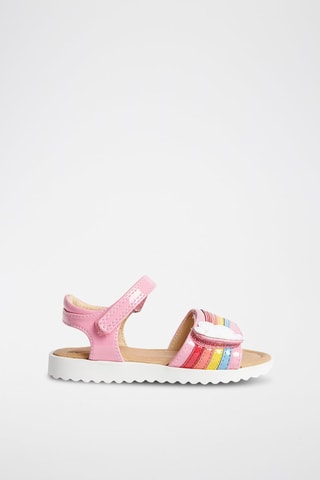 Sandalias con brillo - Rosa