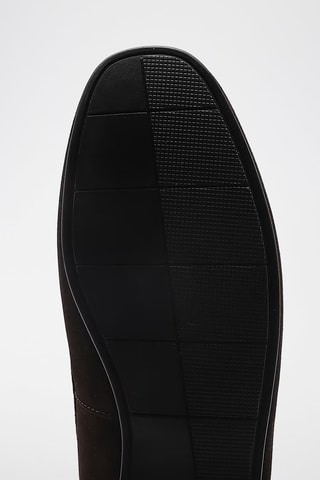 Mocasines de piel - Marrón