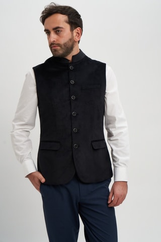Chaleco de traje - Negro