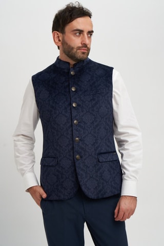 Chaleco de traje - Azul marino