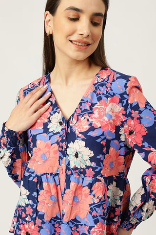 Vestido camisero - Azul oscuro