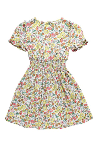Vestido evasé - Blanco