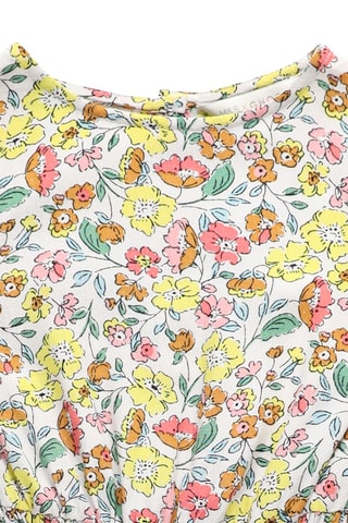 Vestido evasé - Blanco