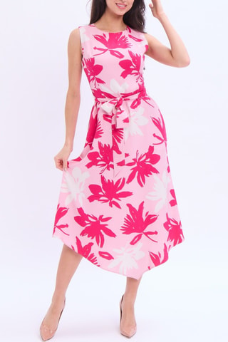 Vestido midi - Rosa
