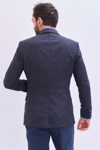 Chaqueta de traje - Azul jaspeado