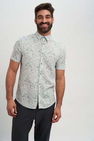 Camisa de lino - Blanco