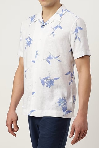 Camisa de lino - Blanco