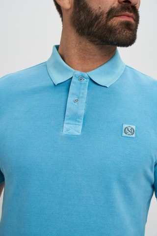 Polo regular fit - Turquesa