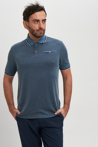 Polo regular fit - Azul