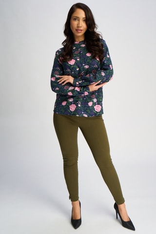 Blusa de lino - Azul