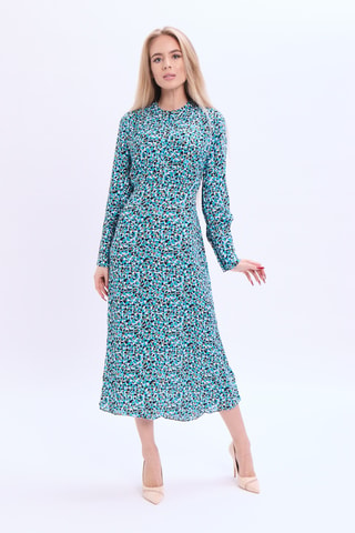 Vestido midi - Azul