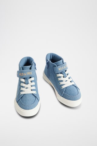 Zapatillas altas - Azul