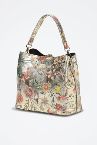 Sac à main en cuir Ema - Doré