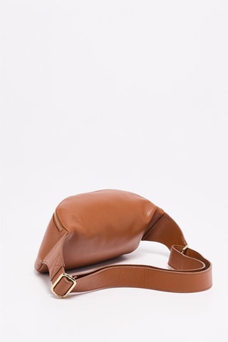 Sac banane en cuir Isla - Marron