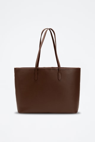Sac à main en cuir Cannes - Marron