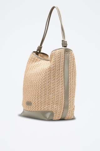 Sac porté épaule en cuir Luzia - Vert