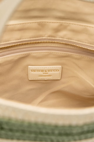 Sac porté épaule en cuir Isora - Vert
