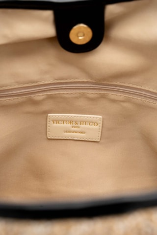 Sac porté épaule en cuir Luzia - Noir
