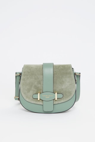Sac bandoulière en cuir Slelva - Vert