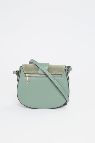 Sac bandoulière en cuir Slelva - Vert