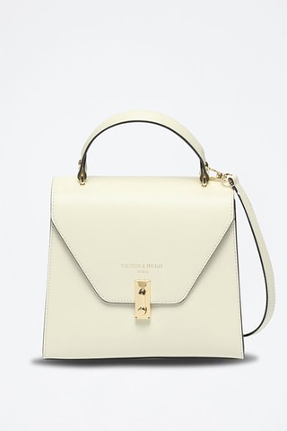Sac à main en cuir Hugo - Beige