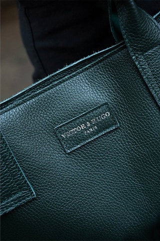 Sac à main en cuir Noa - Vert