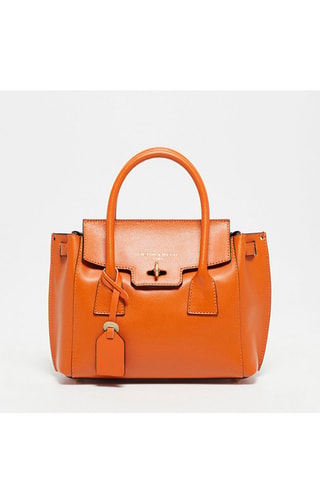 Sac à main en cuir Jeny - Orange