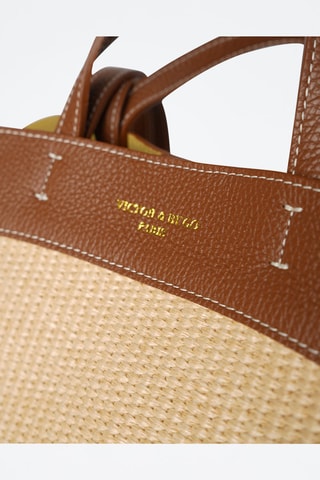 Sac à main en cuir Malta - Marron