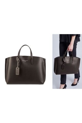 Sac à main et pochette en cuir Livel - Noir