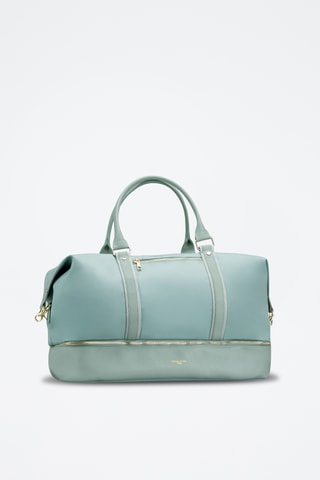 Sac de voyage en cuir Andia - 41 cm - Vert