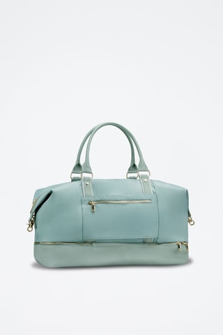 Sac de voyage en cuir Andia - 41 cm - Vert