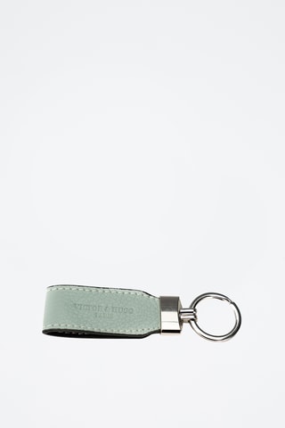 Porte-clé en cuir - Vert