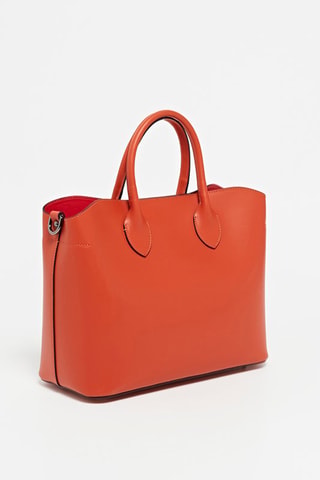 Sac à main en cuir Nisa - Orange