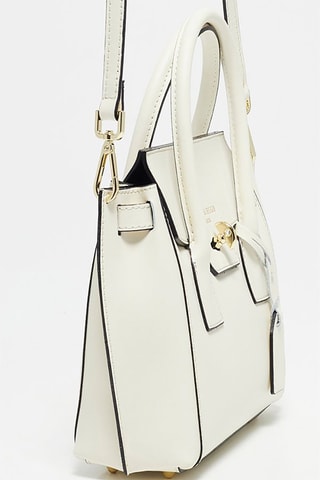 Sac à main en cuir Jany - Blanc