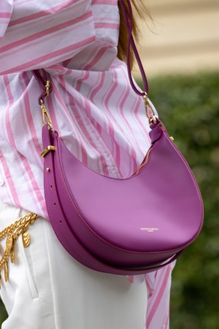 Sac à main en cuir Bruna - Rose