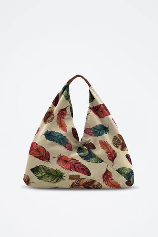 Sac porté épaule en cuir Elea - Camel