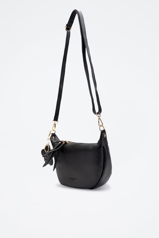 Sac bandoulière en cuir Dali - Noir