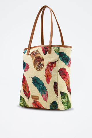 Sac porté épaule en cuir Elyna - Camel