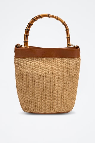 Sac bandoulière en cuir Talin - Camel