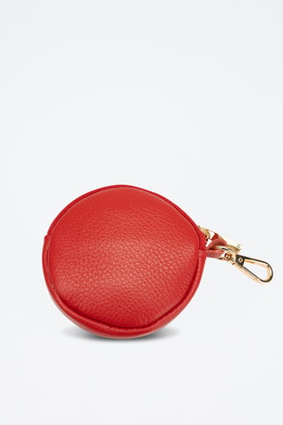 Porte-clés en cuir Runa - Rouge