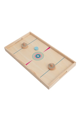 Houten Puckspel & Tafelhockey - Vanaf 6 Jaar