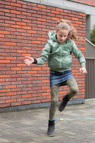 Houten Enkelspringbal - Vanaf 6 Jaar
