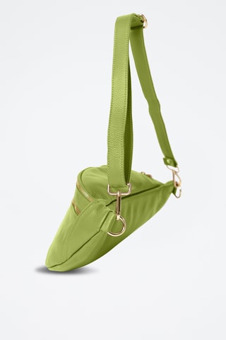 Sac bandoulière en cuir Lorenza - Vert