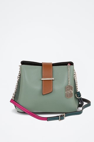 Sac bandoulière en cuir Ciosa - Vert