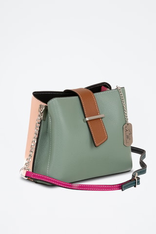 Sac bandoulière en cuir Ciosa - Vert