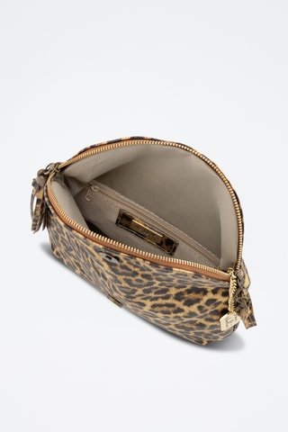 Sac bandoulière en cuir Malvina - Doré