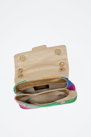 Sac bandoulière en cuir Bettina - Doré