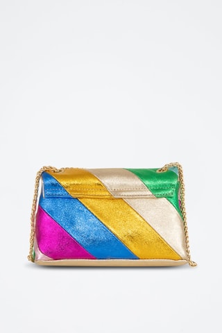 Sac bandoulière en cuir Bettina - Doré